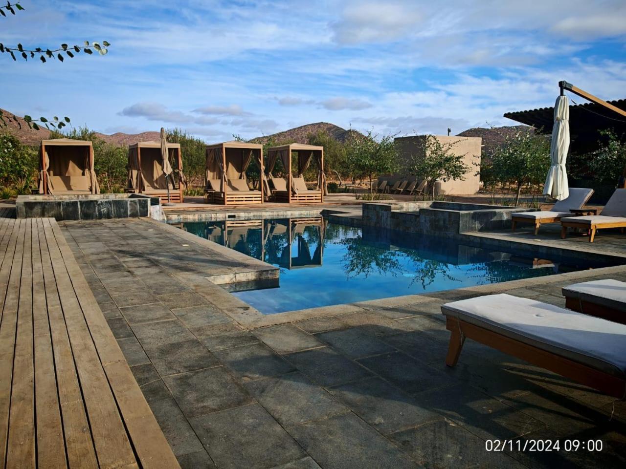 Hotel Flores De Sal-Valle De Guadalupe Eksteriør bilde