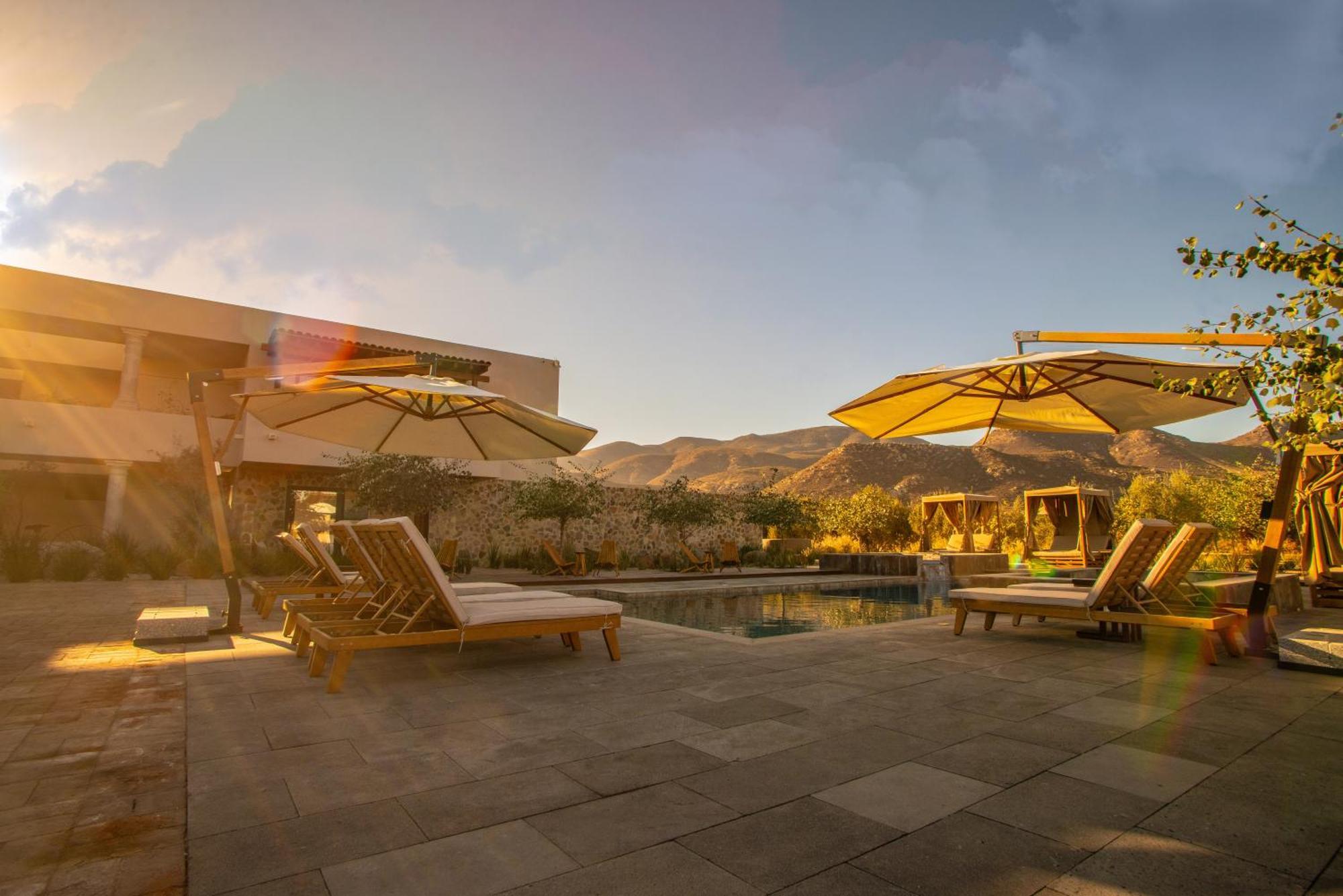 Hotel Flores De Sal-Valle De Guadalupe Eksteriør bilde