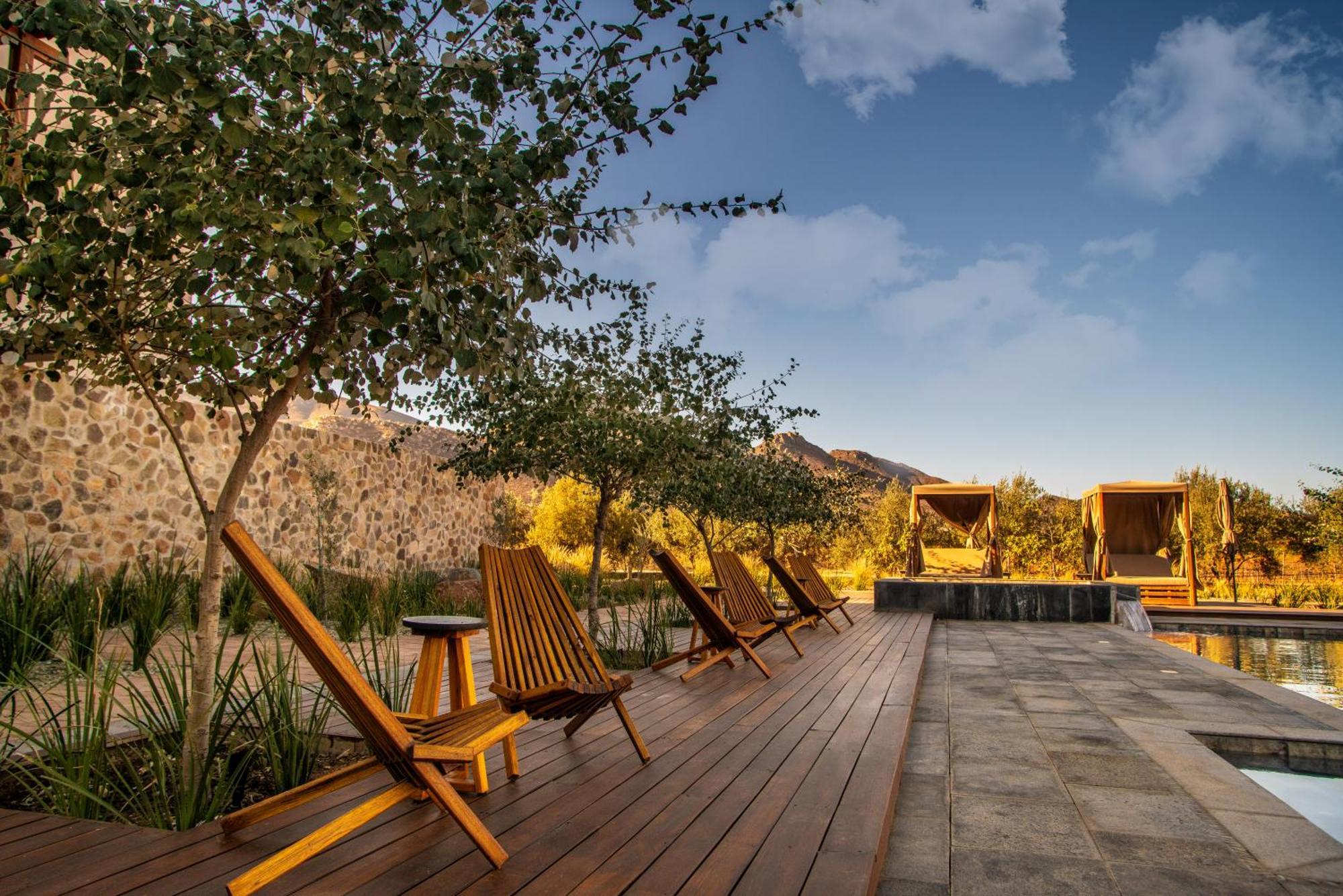 Hotel Flores De Sal-Valle De Guadalupe Eksteriør bilde
