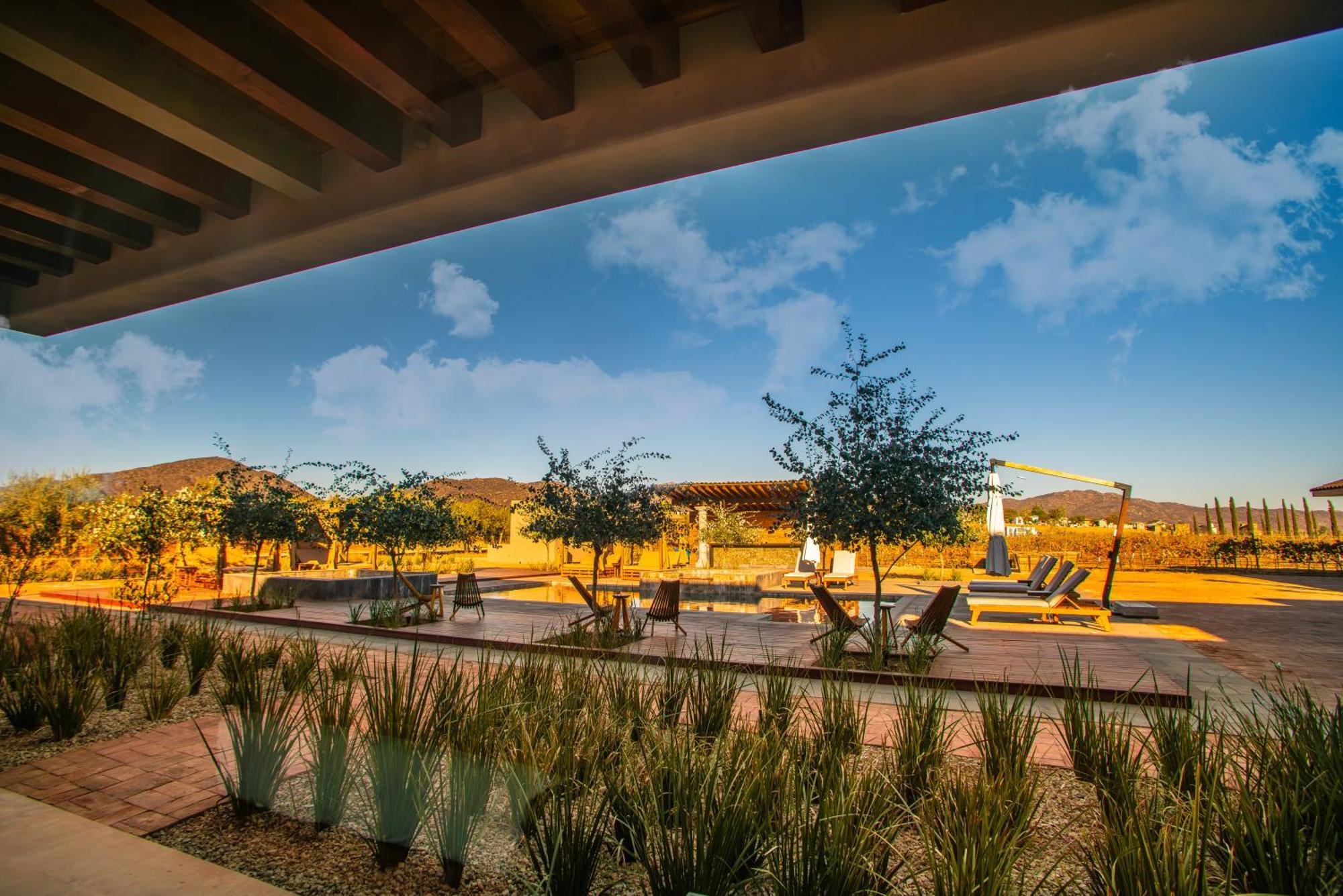 Hotel Flores De Sal-Valle De Guadalupe Eksteriør bilde