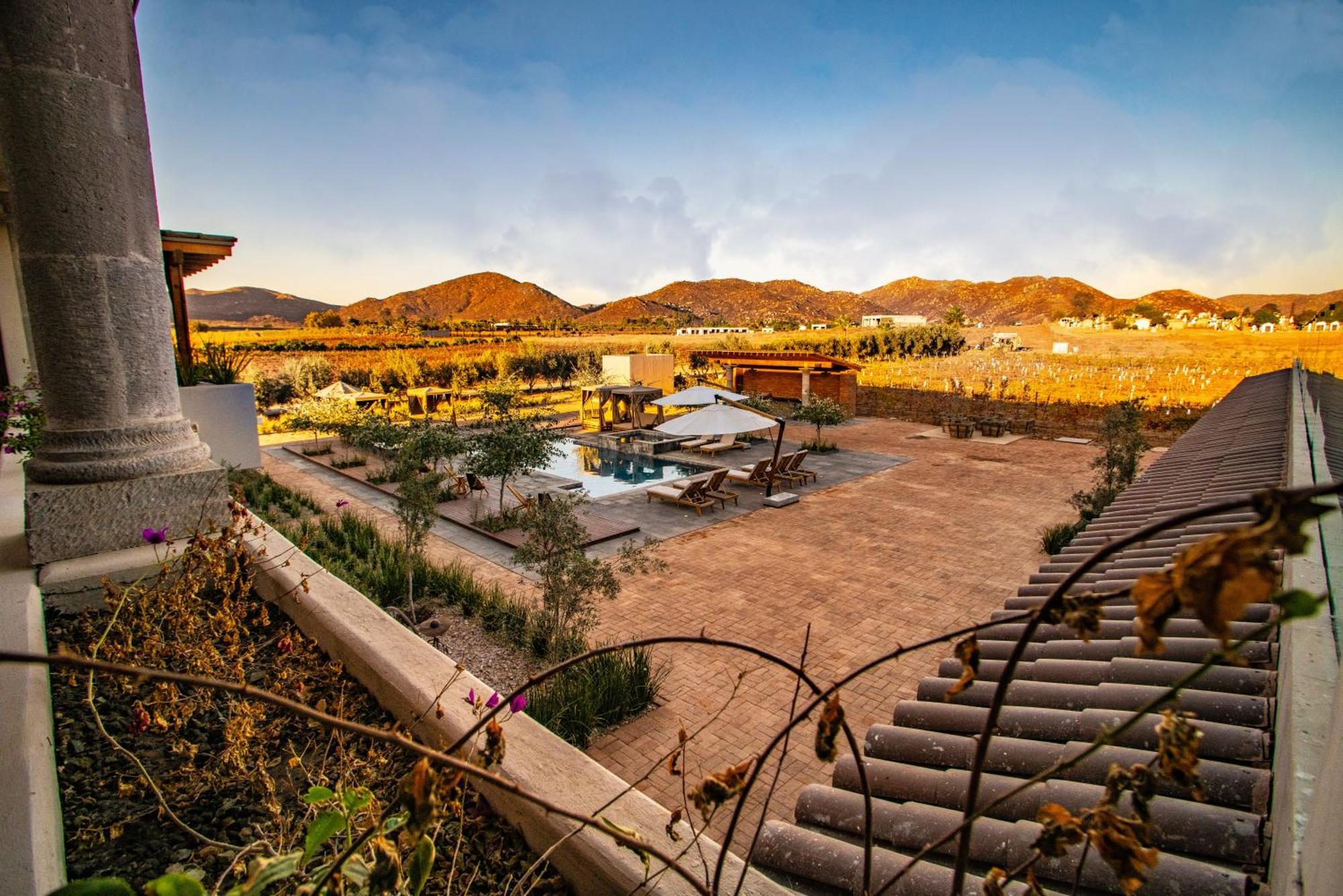 Hotel Flores De Sal-Valle De Guadalupe Eksteriør bilde