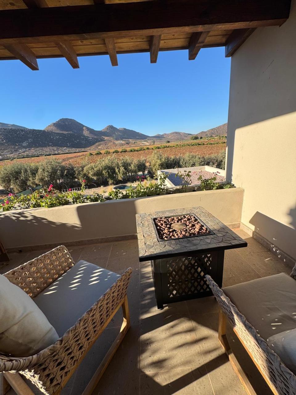 Hotel Flores De Sal-Valle De Guadalupe Eksteriør bilde